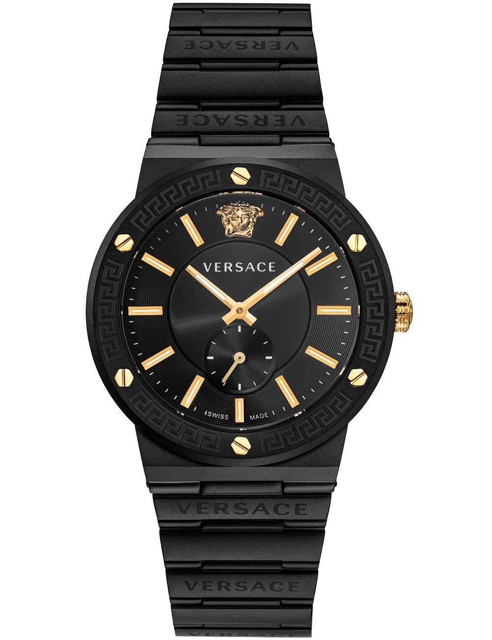 orologio uomo Versace VEVI00620 Mens Watch Greca Logo 41mm 5ATM