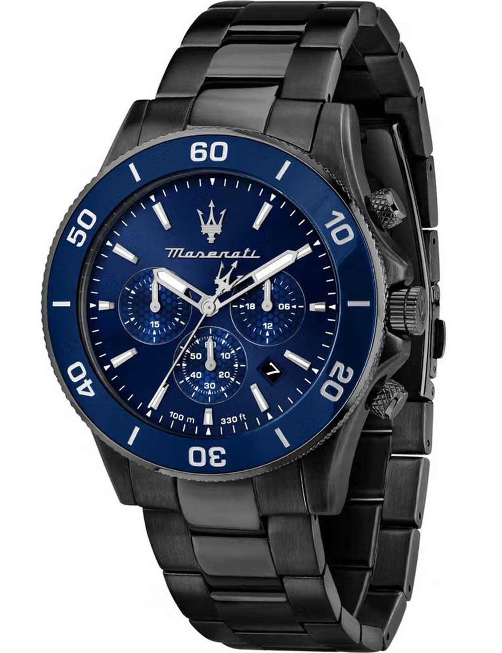 orologio uomo Maserati R8873600005 Mens Watch Competizione Chronograph 43mm 10ATM