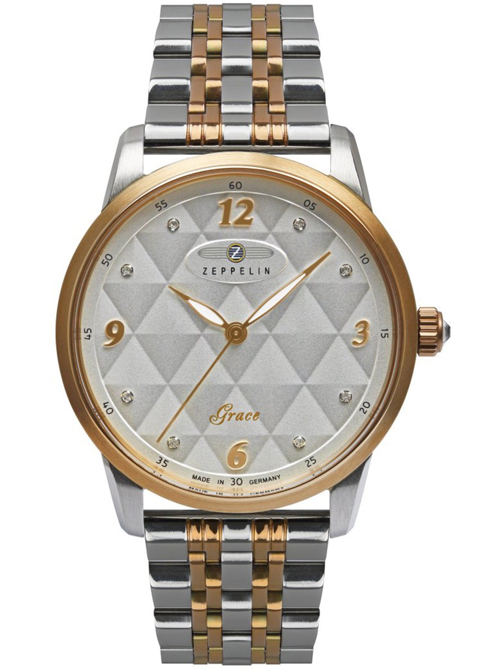 orologio donna Zeppelin 7349M-1 Ladies Watch Grace 35mm 5ATM