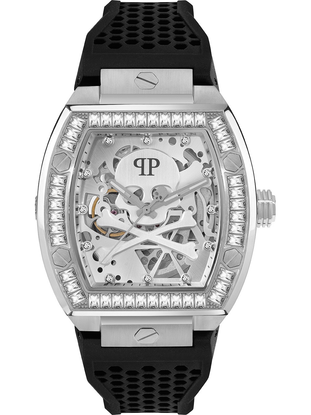 orologio uomo Philipp Plein PWBAA1323 Mens Watch The Skeleton Automatic 44mm 5ATM