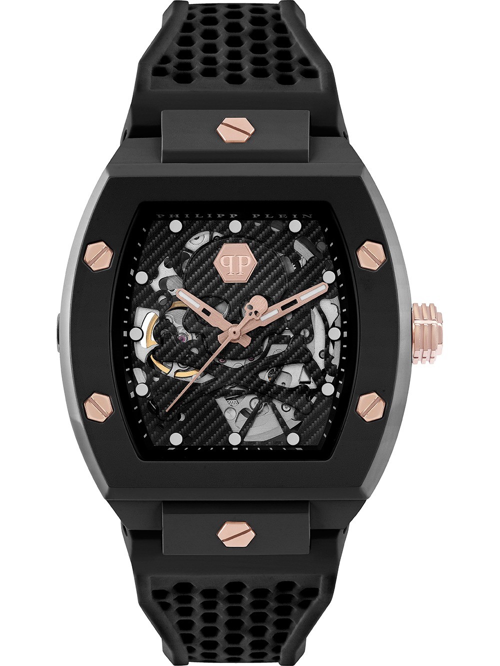 orologio uomo Philipp Plein PWVBA0523 Mens Watch The Skeleton Automatic 44mm 5ATM