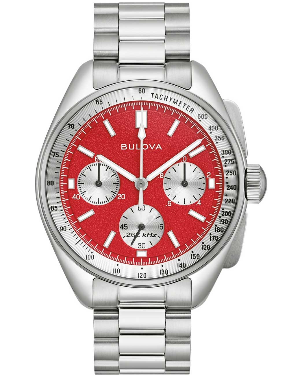 orologio uomo Bulova 96K115 Mens Watch Lunar Pilot Chronograph Special Set 43mm 5ATM
