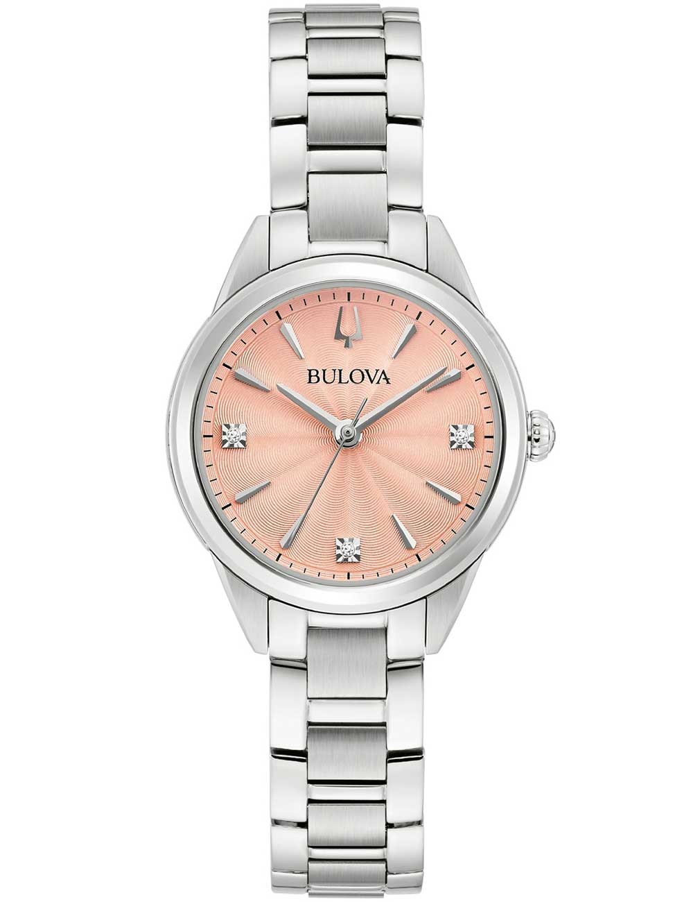 orologio donna Bulova 96P254 Ladies Watch Sutton 28mm 3ATM