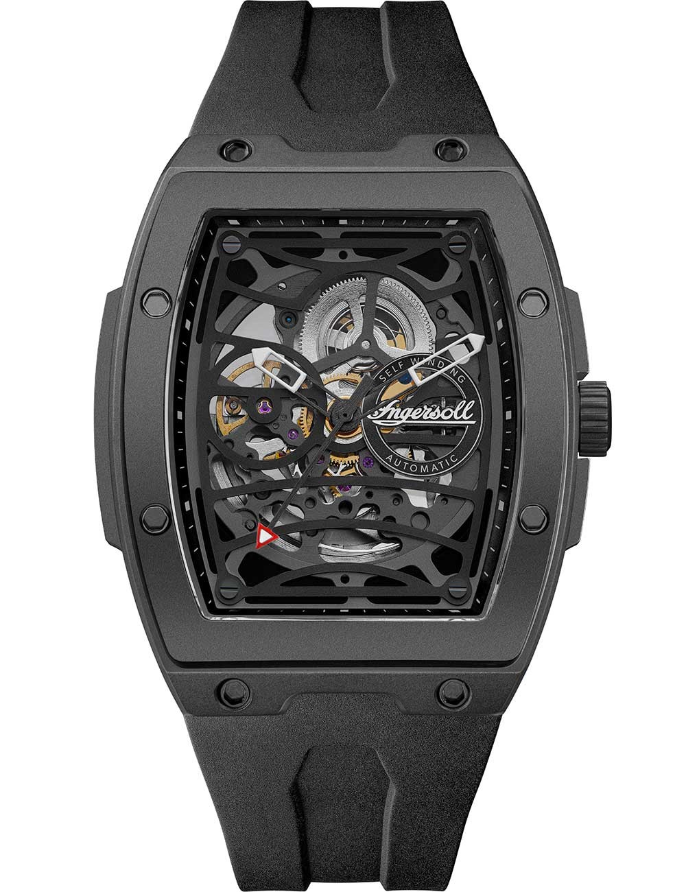 orologio uomo Ingersoll I16201 Mens Watch The Rim Automatic 42mm 5ATM