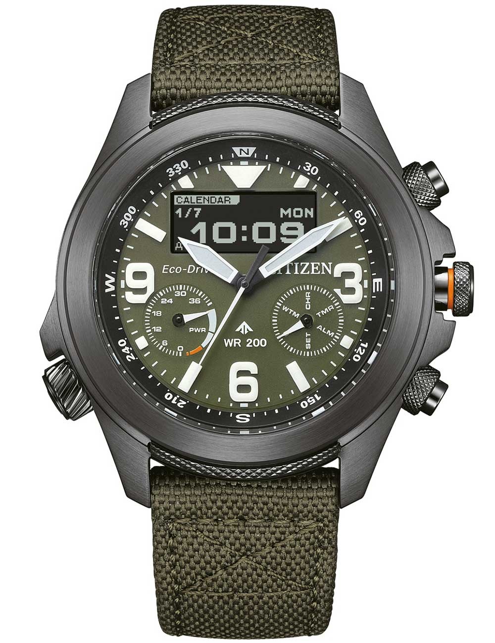 orologio uomo Citizen JV1005-02W Mens Watch Promaster 35th Anniversary Eco-Drive Combination 44mm 20ATM