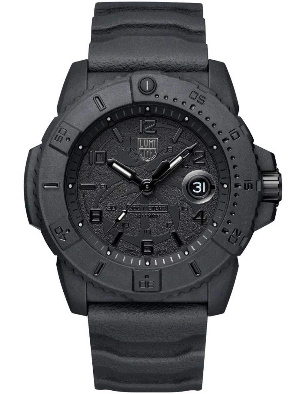 orologio uomo Luminox XS.3601.BO.NSF Mens Watch Navy Seal 45mm 20ATM