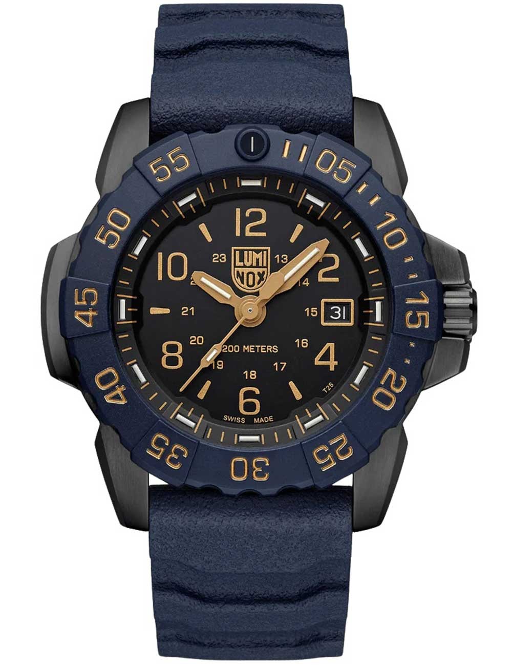 orologio uomo Luminox XS.3255.CB.NSF Mens Watch Navy Seal Back to the Blue 45mm 20ATM