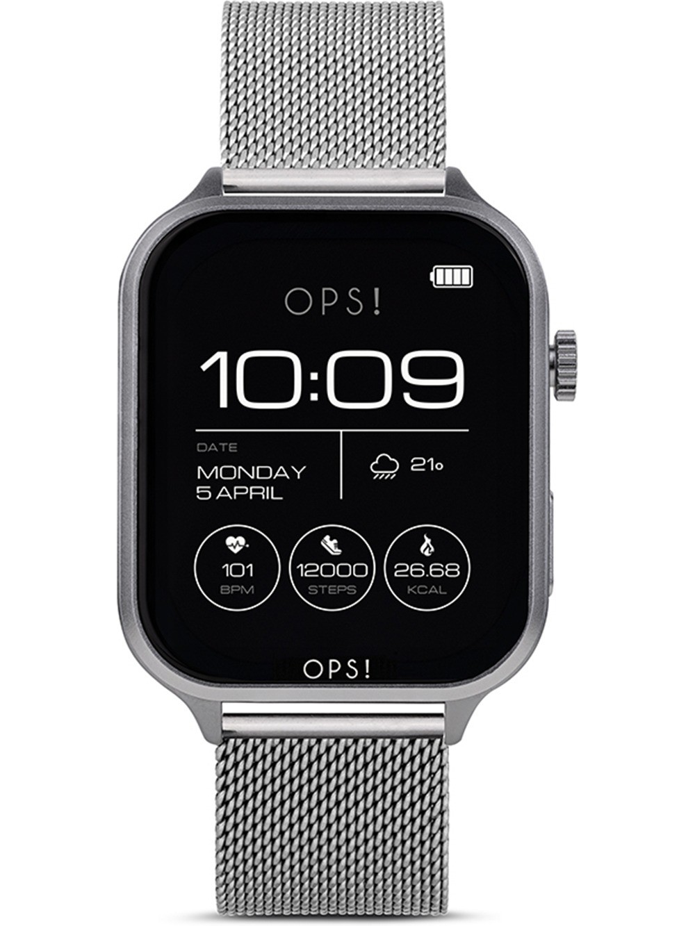 orologio unisex OPS!SMART OPSSW-44 Call Max Amoled unisex Smartwatch 41.5 mm
