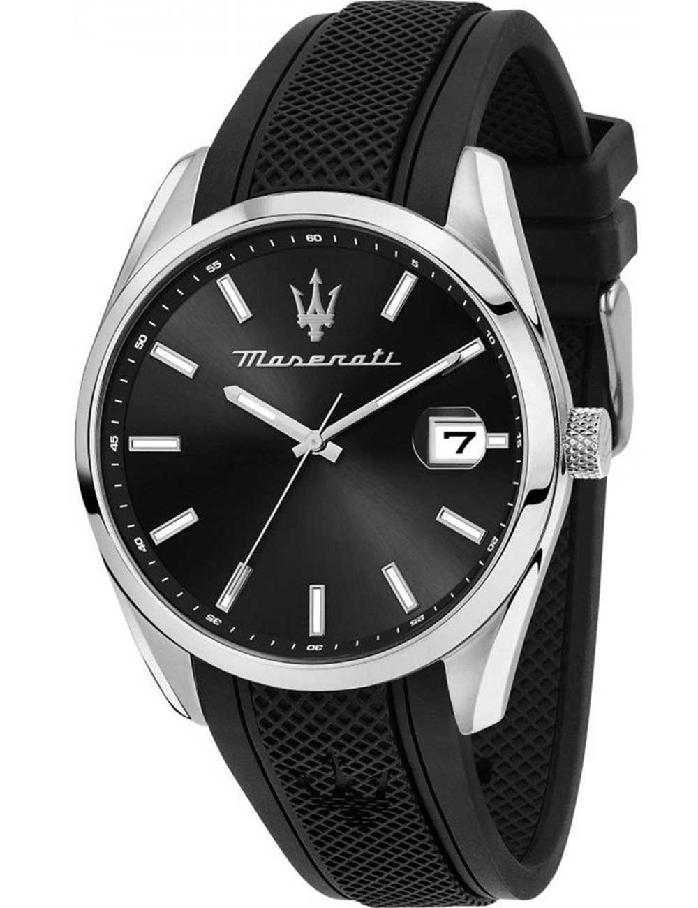 orologio uomo Maserati R8851151004 Mens Watch Attrazione 43mm 5ATM