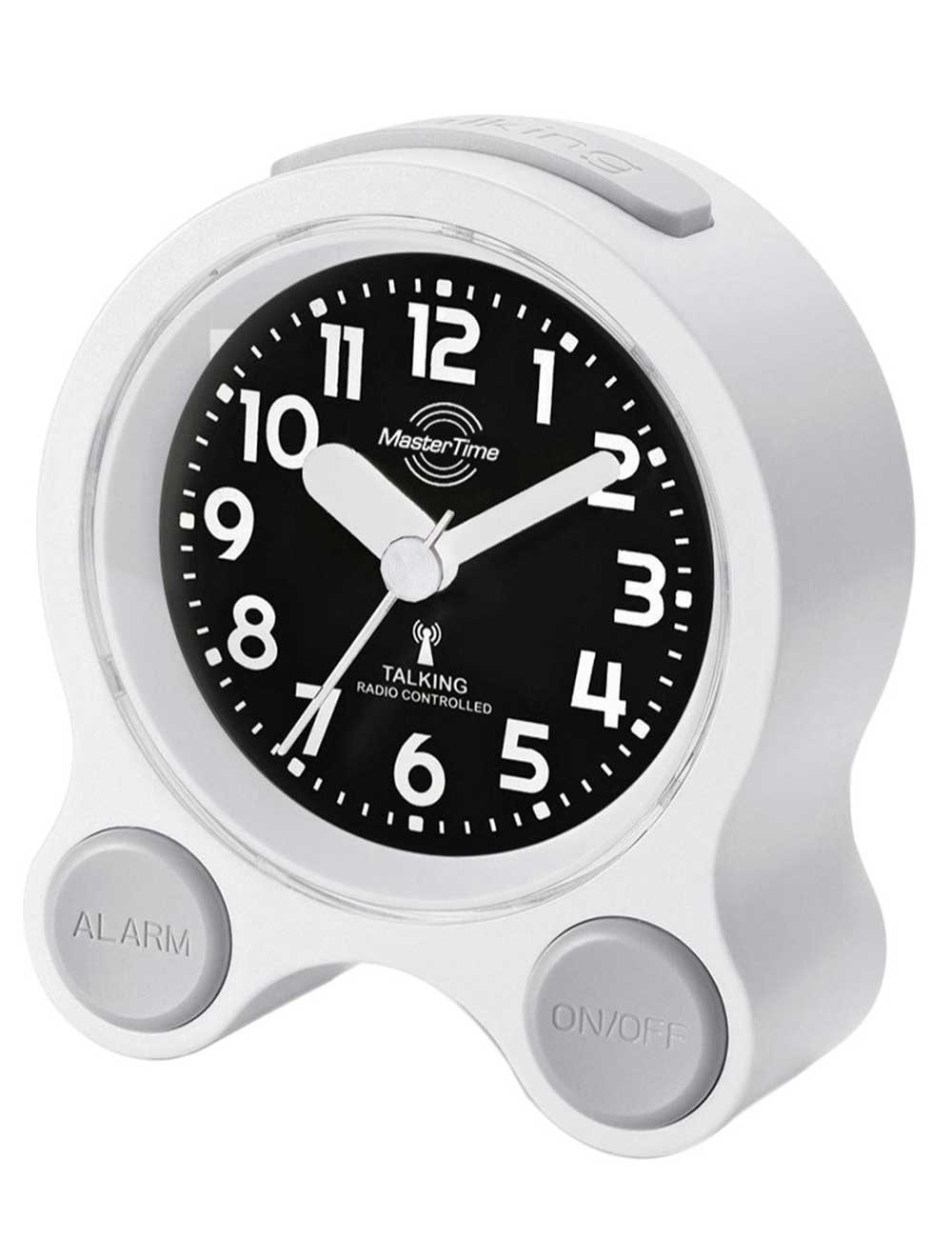 sveglia Master Time MTC-71030-12W Talking Radio Alarm Clock