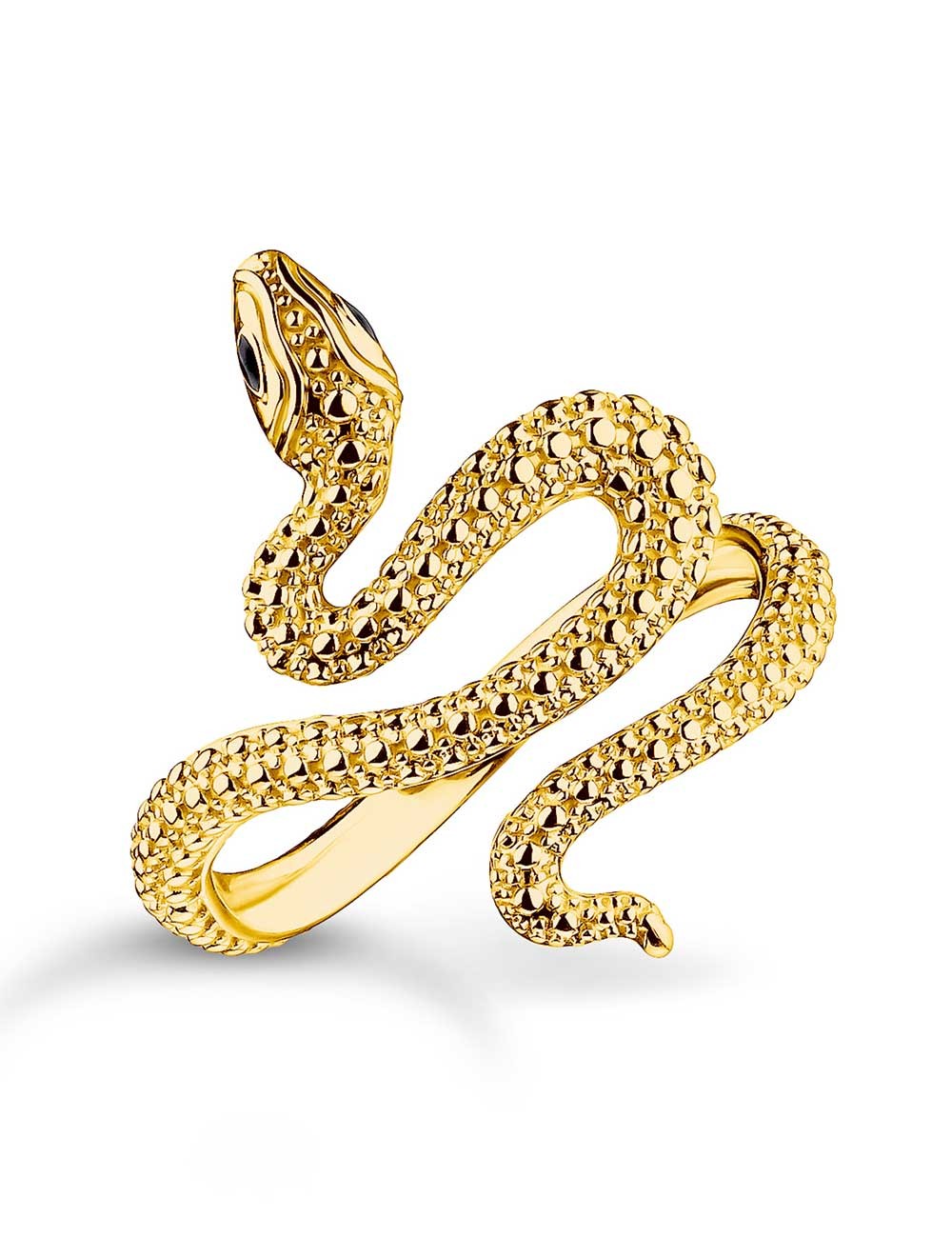 anello donna Thomas Sabo TR2483-427-39-56 Gold-plated Snake Ring Tempting Romance Ladies
