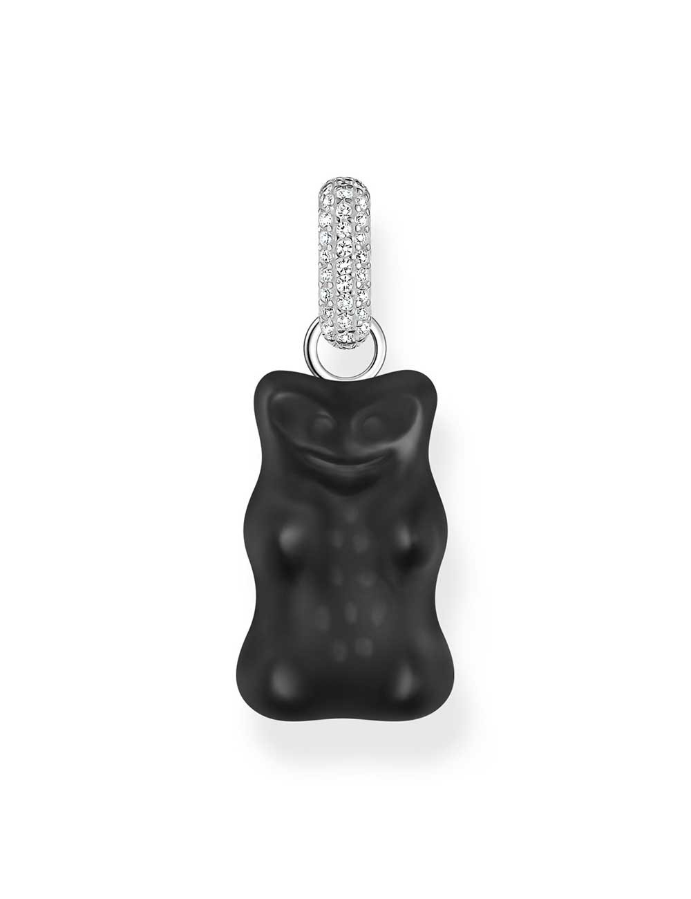 ciondolo Thomas Sabo PE967-052-11 Big Black Golden Bear Pendant + Zirconia Ladies