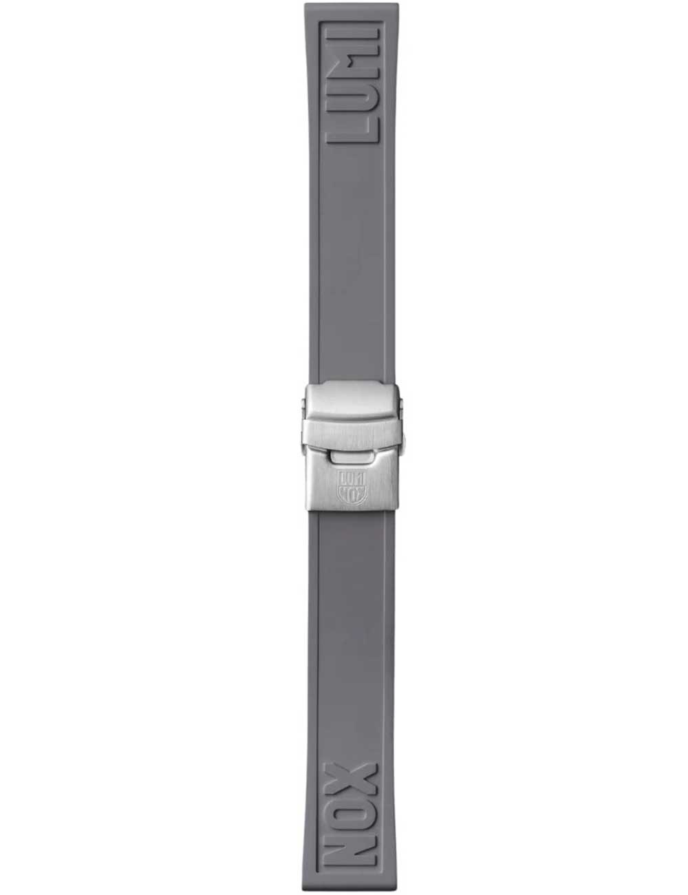 bracciale unisex Luminox FP2205.80Q Rubber Strap [22 mm] Gray