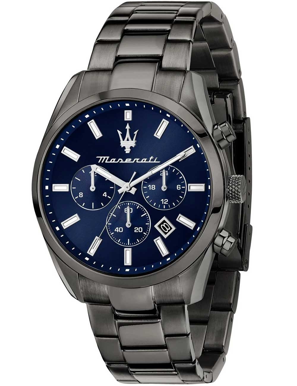 orologio uomo Maserati R8853151012 Mens Watch Attrazione Multifunction 43mm 5ATM