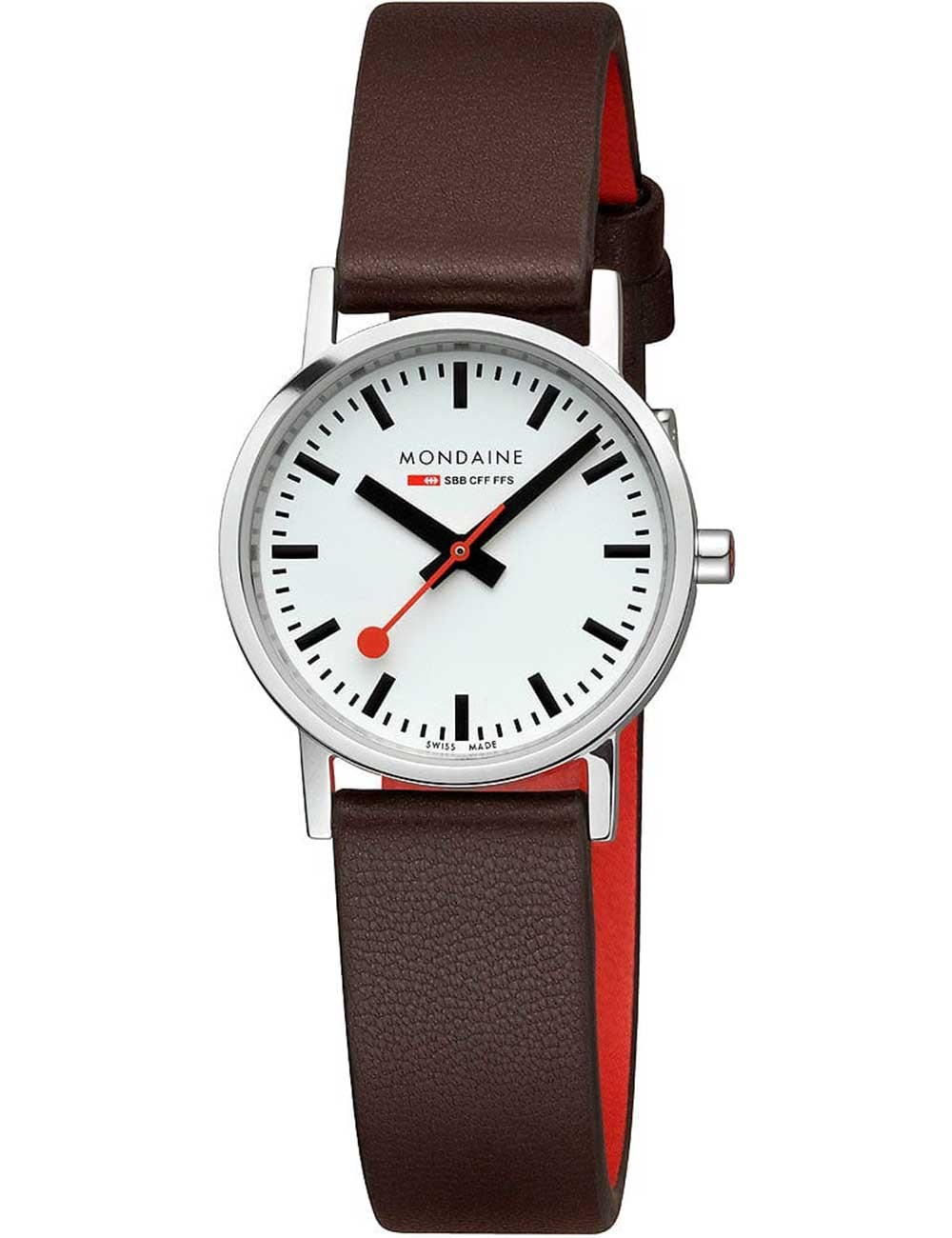 orologio donna Mondaine A658.30323.11SBGV Ladies Watch Classic SBB vegan 30mm 3ATM