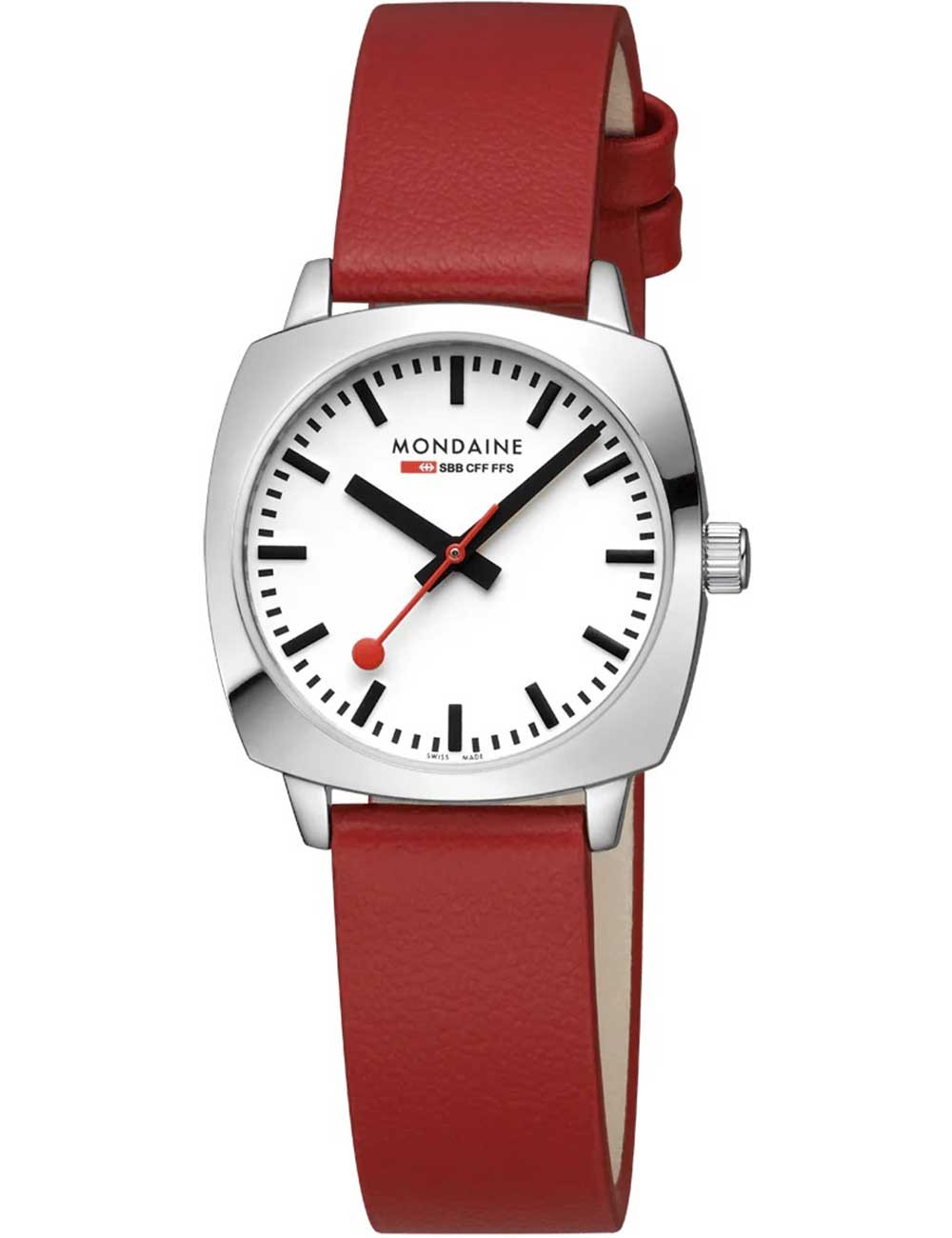 orologio donna Mondaine MSL.31110.LCV Ladies Watch Petite Cushion 31mm 5ATM
