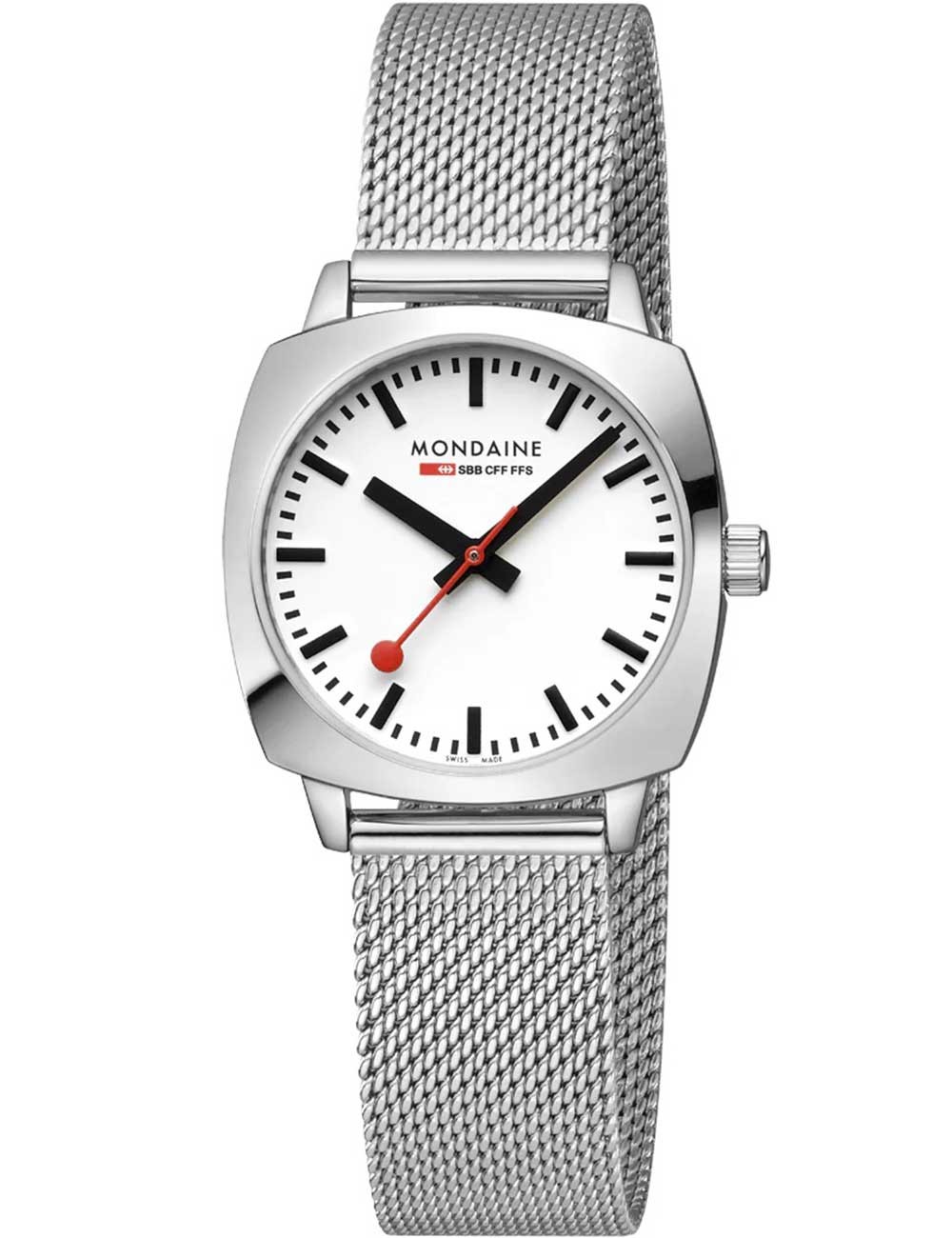 orologio donna Mondaine MSL.31110.SM Ladies Watch Petite Cushion 31mm 5ATM