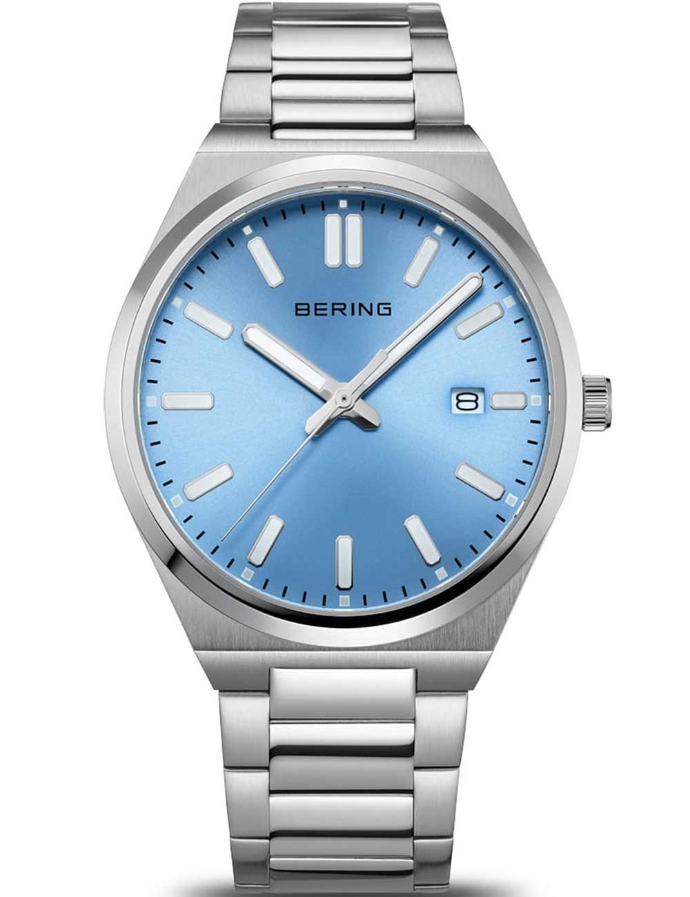orologio uomo Bering 17639-707 Mens Watch Classic 39mm 5ATM