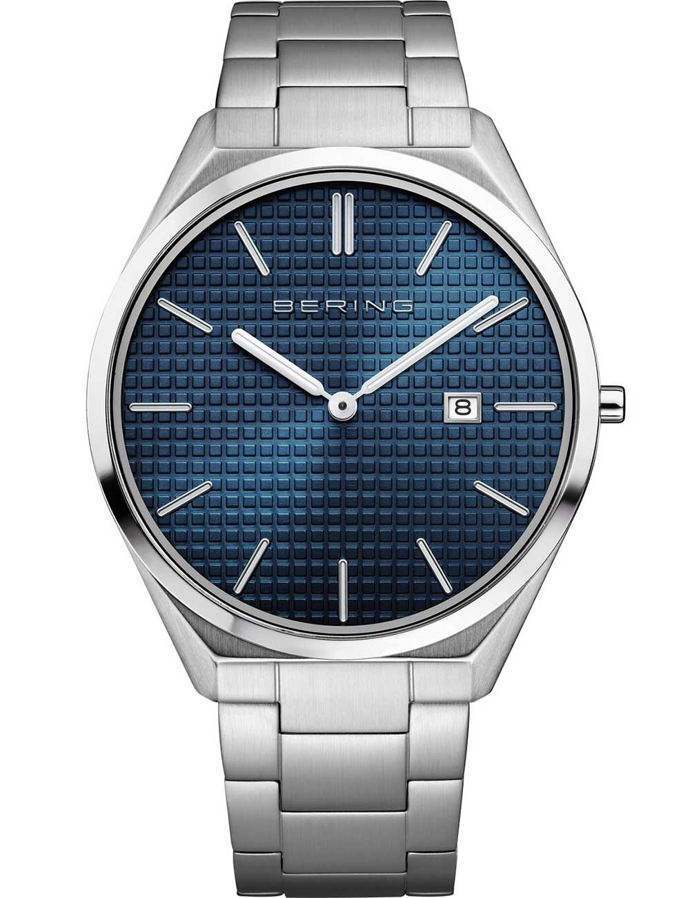 orologio uomo Bering 17240-707 Mens Watch Classic 40mm 3ATM