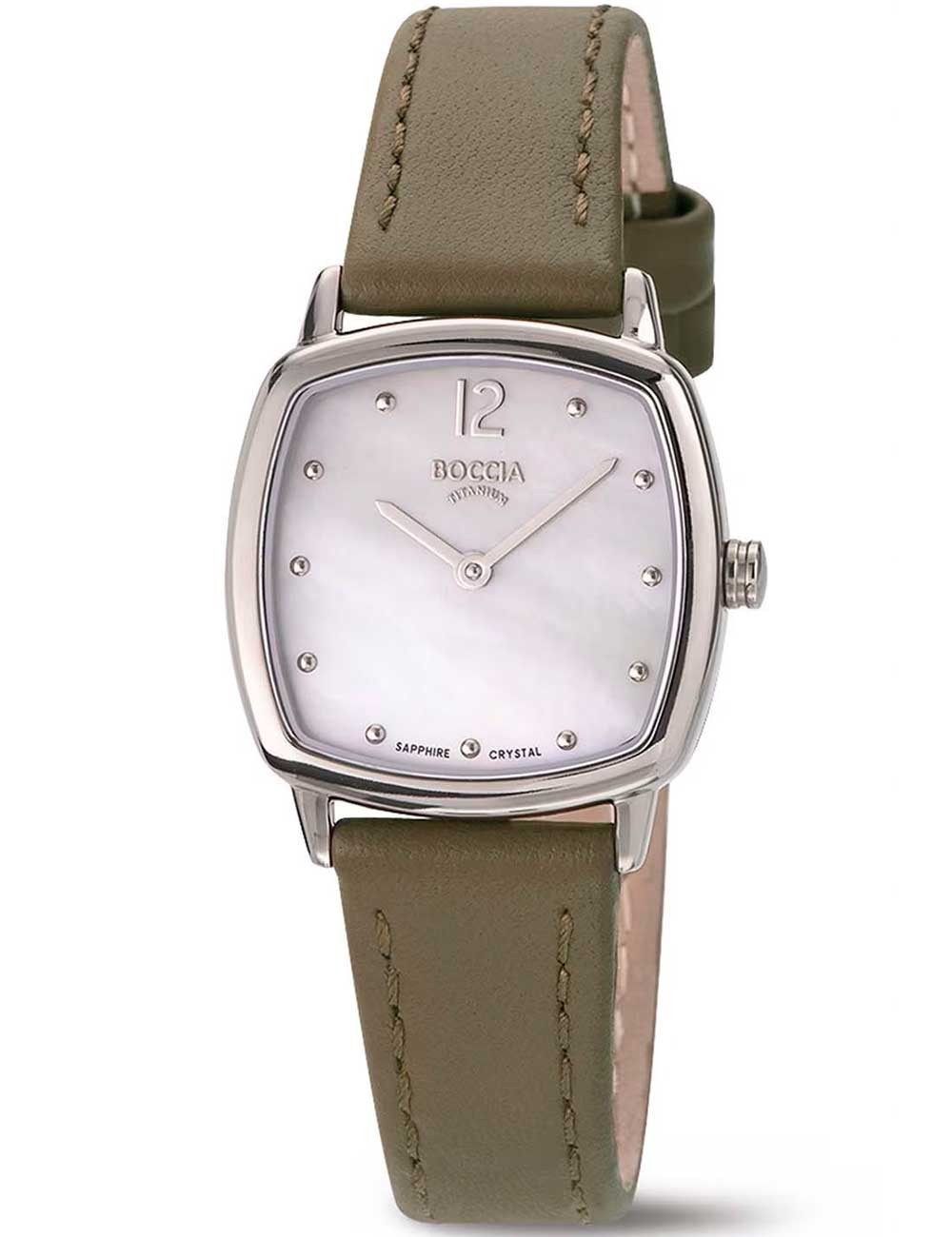orologio donna Boccia 3343-01 Ladies Watch Titanium Sapphire crystal 25mm 5ATM