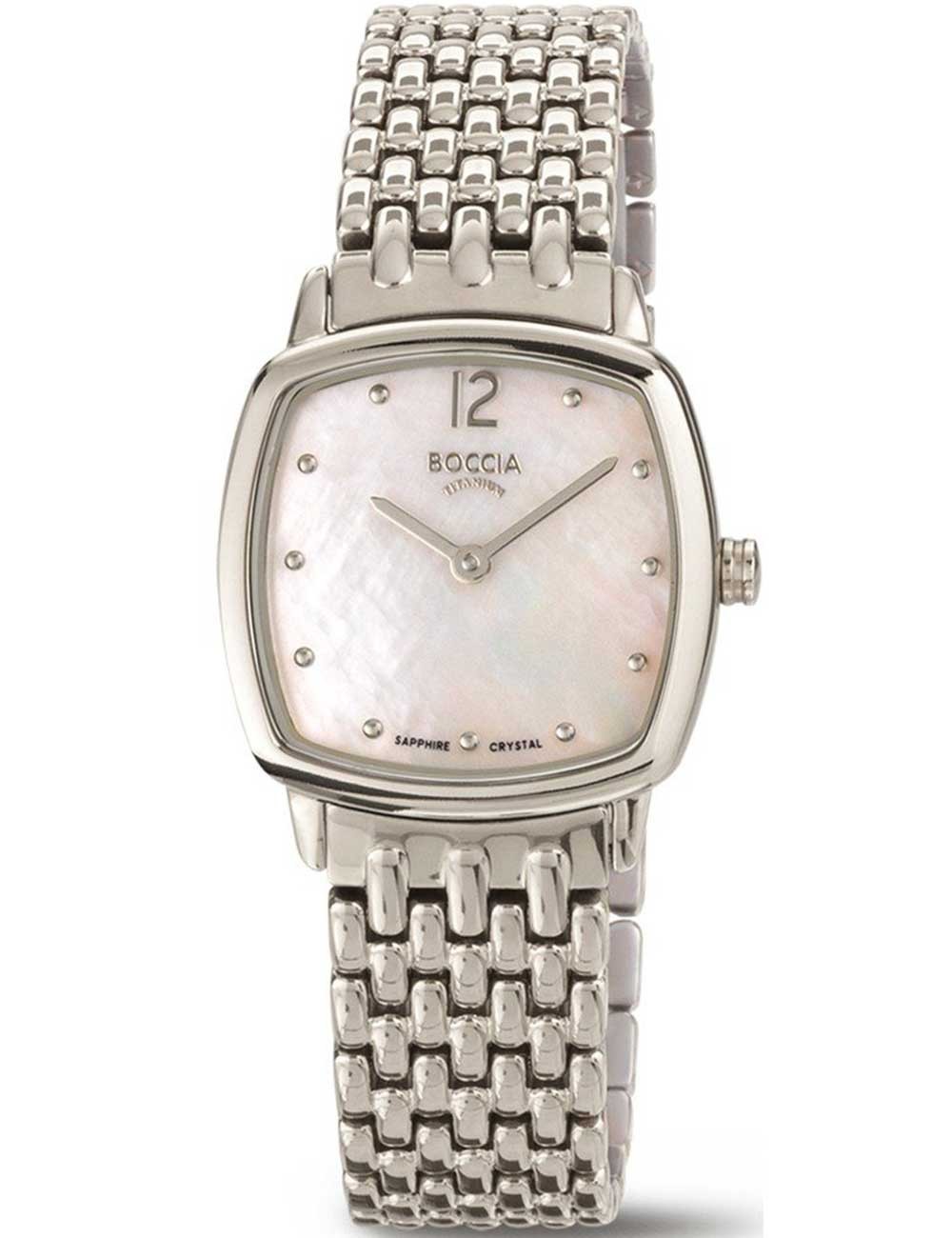 orologio donna Boccia 3353-01 Ladies Watch Titanium Sapphire crystal 25mm 5ATM