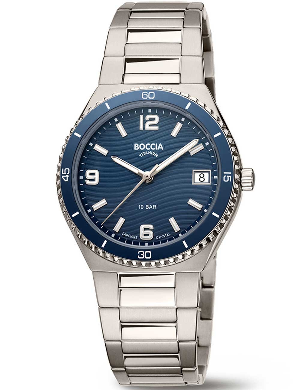 orologio donna Boccia 3367-02 Ladies Watch Titanium Sapphire crystal 35mm 10ATM