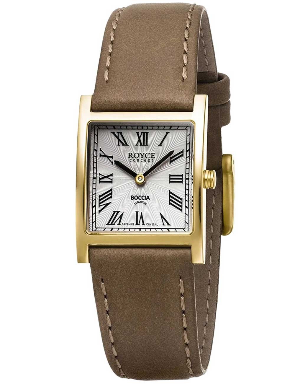 orologio donna Boccia 3360-02 Ladies Watch Titanium Sapphire crystal 24mm 5ATM