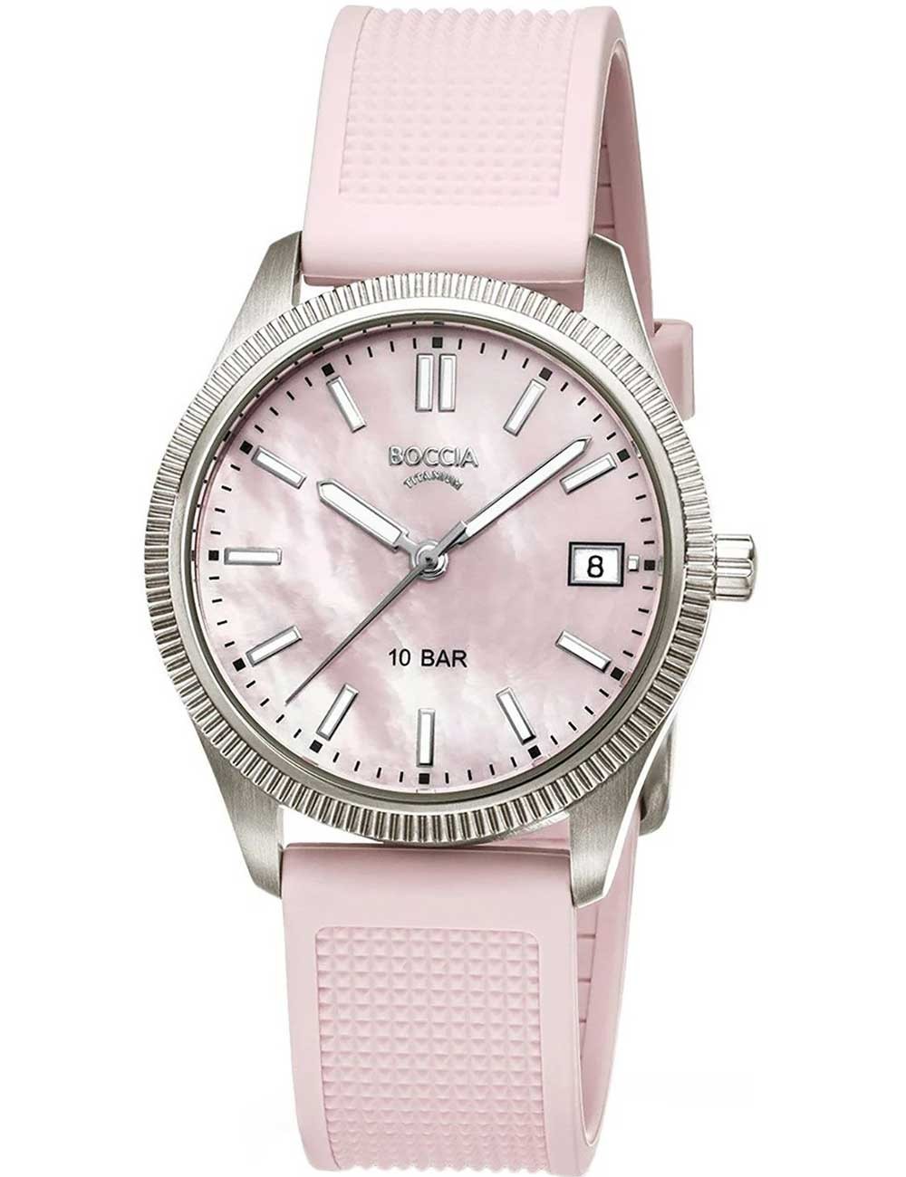 orologio donna Boccia 3356-01 Ladies Watch Titanium 35mm 10ATM