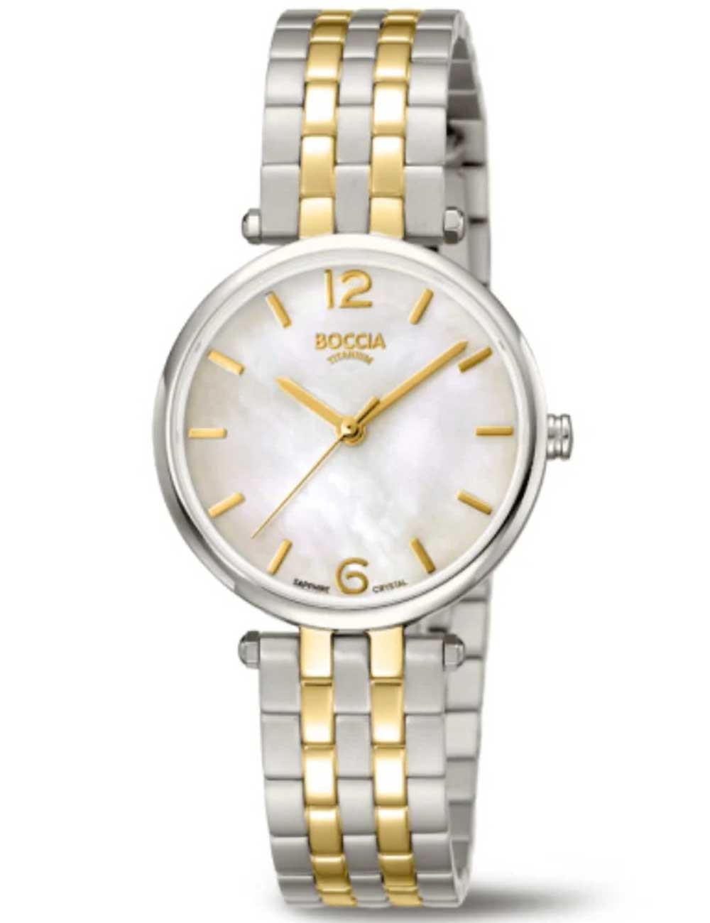 orologio donna Boccia 3339-04 Ladies Watch Titanium Sapphire crystal 30mm 5ATM