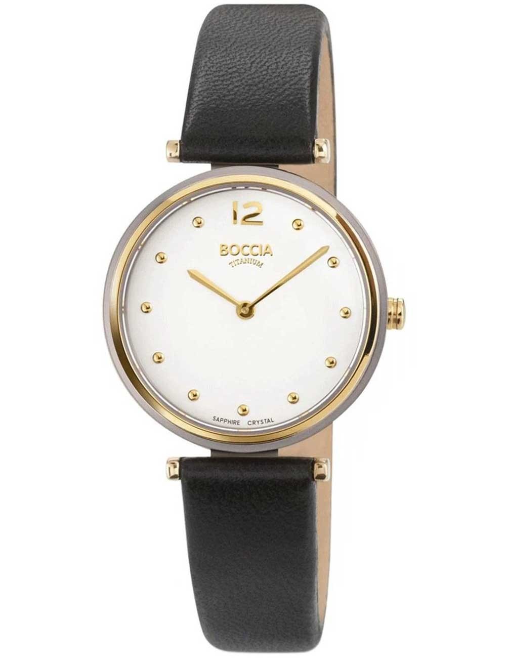 orologio donna Boccia 3349-01 Ladies Watch Titanium Sapphire crystal 30mm 5ATM