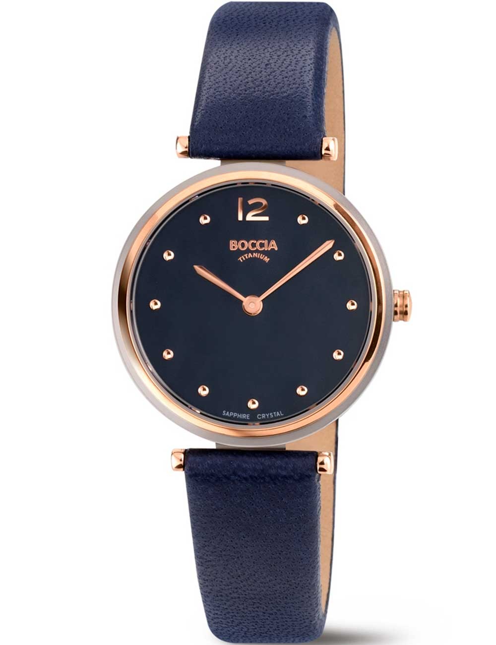 orologio donna Boccia 3349-02 Ladies Watch Titanium Sapphire crystal 30mm 5ATM