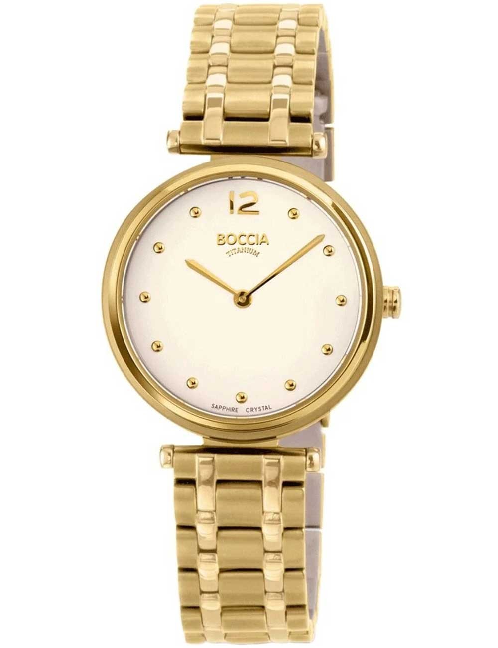 orologio donna Boccia 3349-04 Ladies Watch Titanium Sapphire crystal 30mm 5ATM
