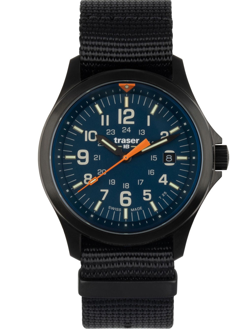orologio uomo Traser H3 111069 Mens Watch P67 Officer Pro Blue 42mm 10ATM
