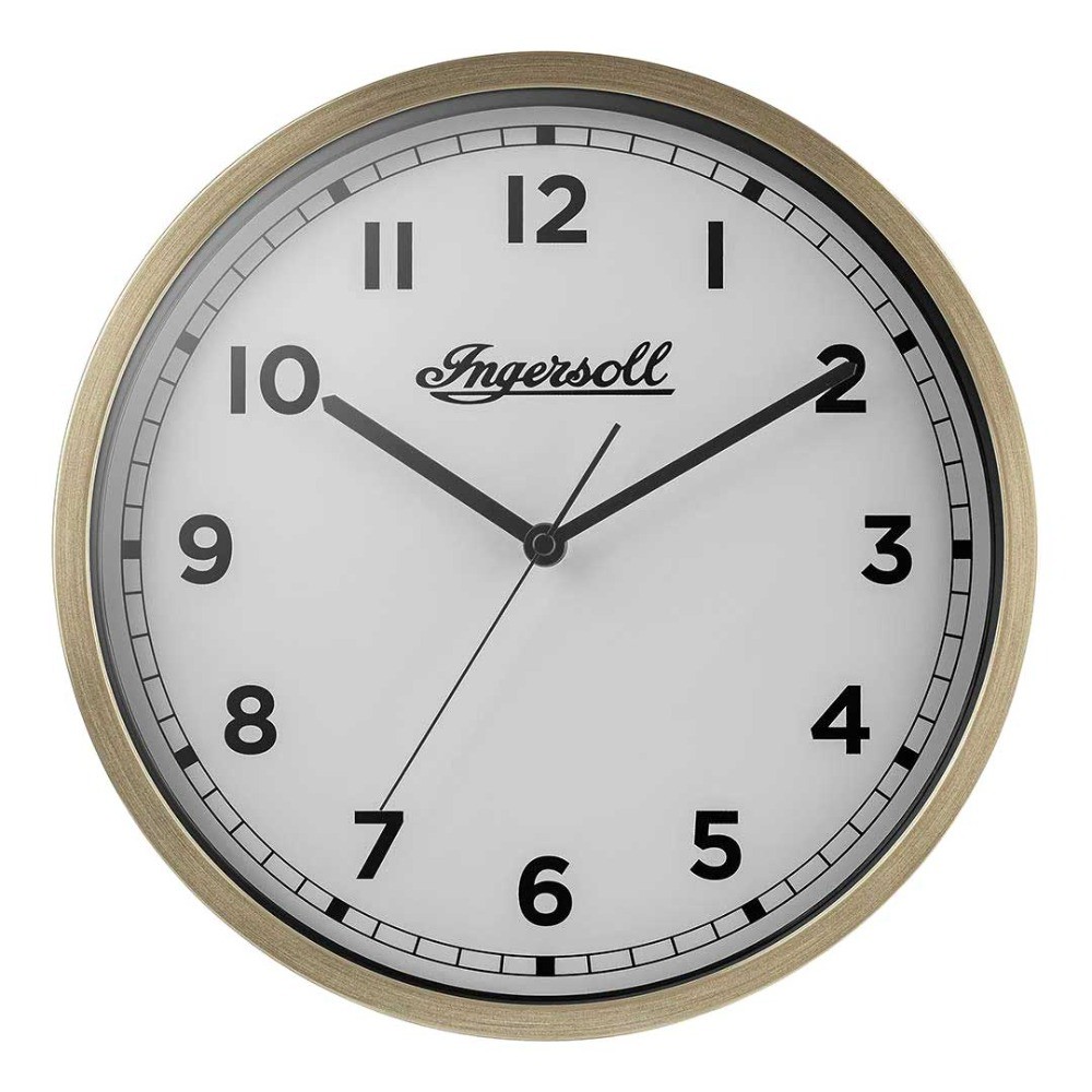 orologio da muro Ingersoll IC001GW Wall Clock im retro Look 30 cm