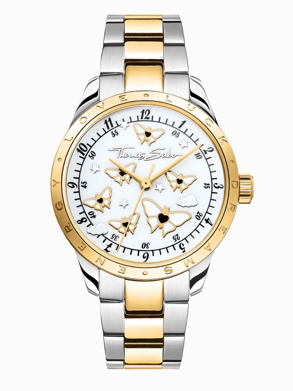 orologio donna Thomas Sabo WA0433-291-202-34 Ladies Watch butterflies Bicolor 34mm 10ATM