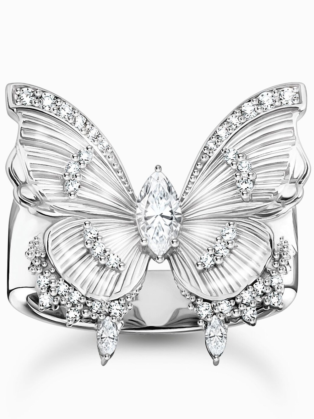anello donna Thomas Sabo TR2495-051-14-56 Cocktailring butterfly silver Ladies