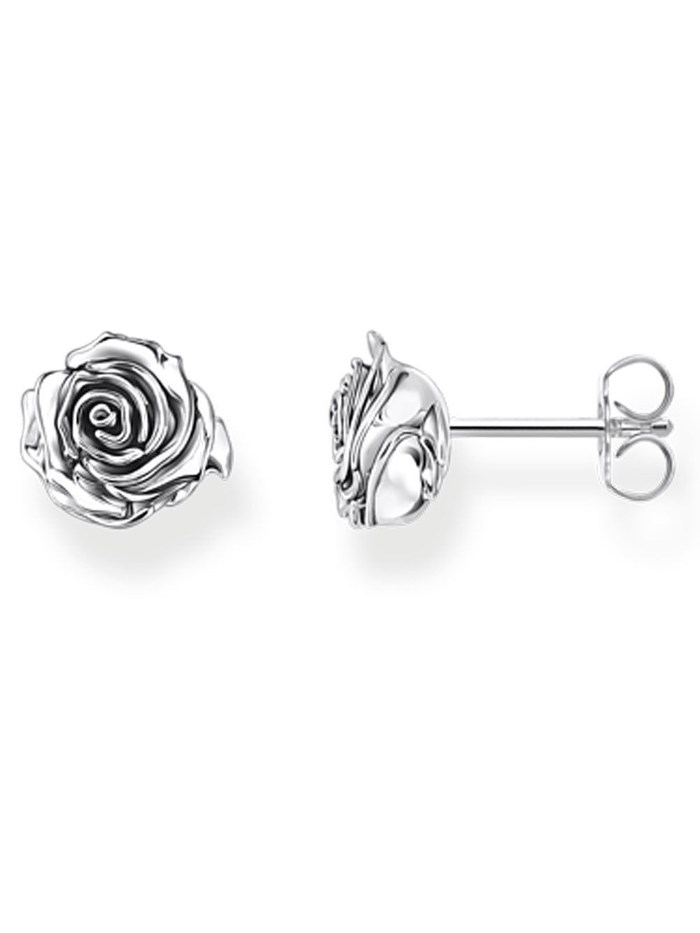 orecchini donna Thomas Sabo H2323-637-21 ear studs midnight rose silver Ladies