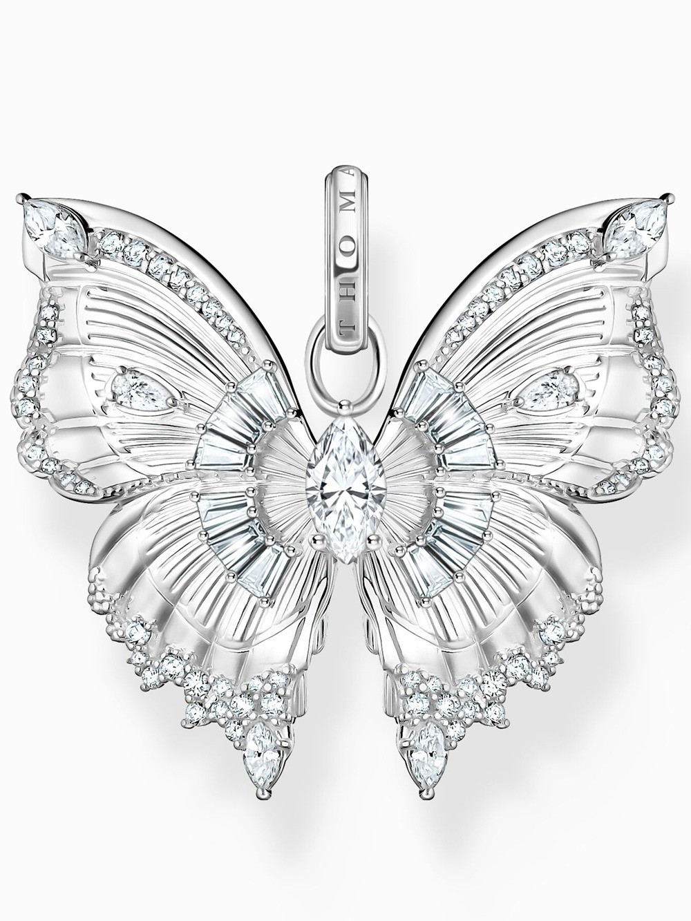 ciondolo Thomas Sabo PE984-051-14 charms - butterfly with stones silver Ladies