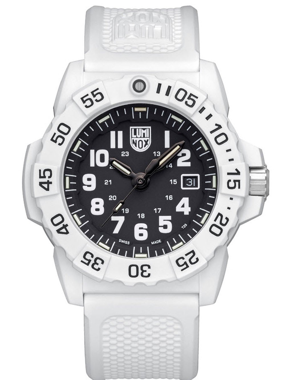 orologio uomo Luminox XS.3507.WB Mens Watch Navy Seal 3500 Series 45mm 20ATM