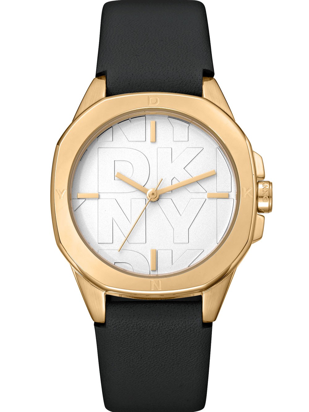 orologio donna DKNY DK1L012L0025 Ladies Watch Brooklyn Midi Black 34MM 5ATM