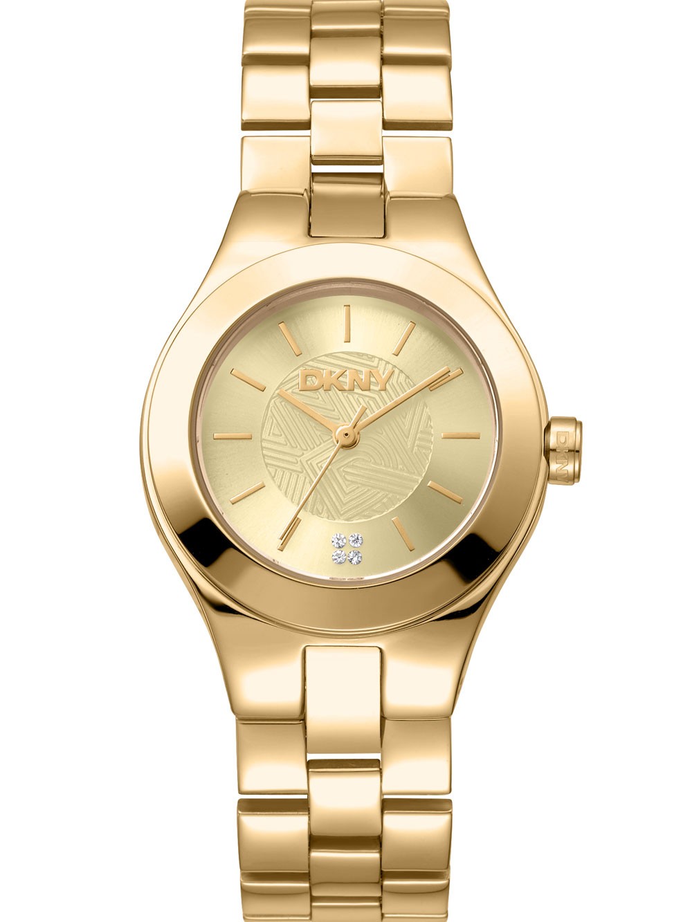 orologio donna DKNY DK1L026M0035 Ladies Watch Parsons Midi Gold 30mm 5ATM