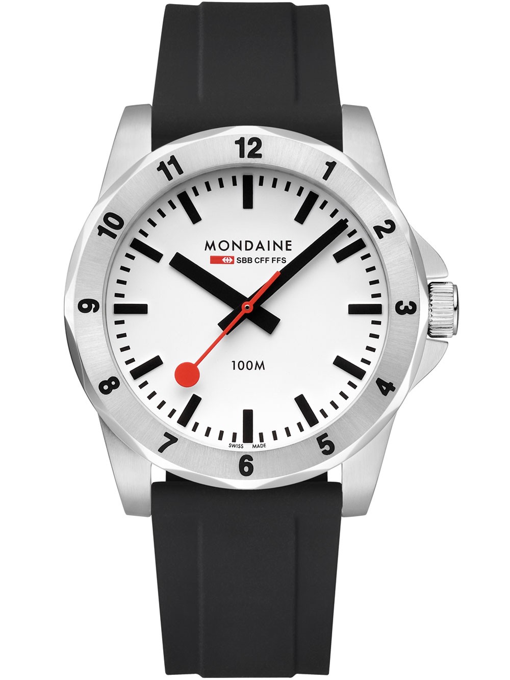 orologio uomo Mondaine MSN.4211B.RB Mens Watch Numeri 42mm 10ATM