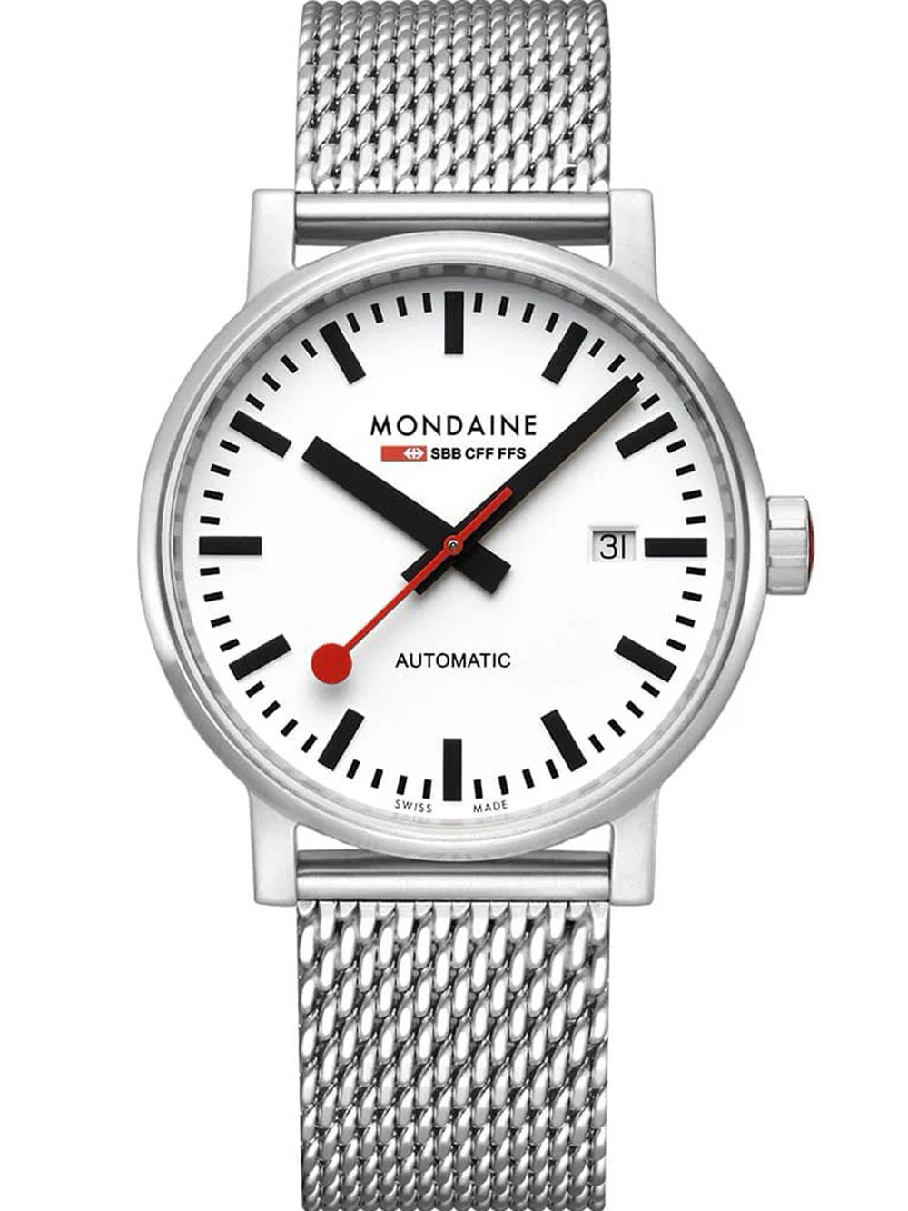 orologio uomo Mondaine MSE.40610.SM Mens Watch Evo2 Automatic 40mm 5ATM