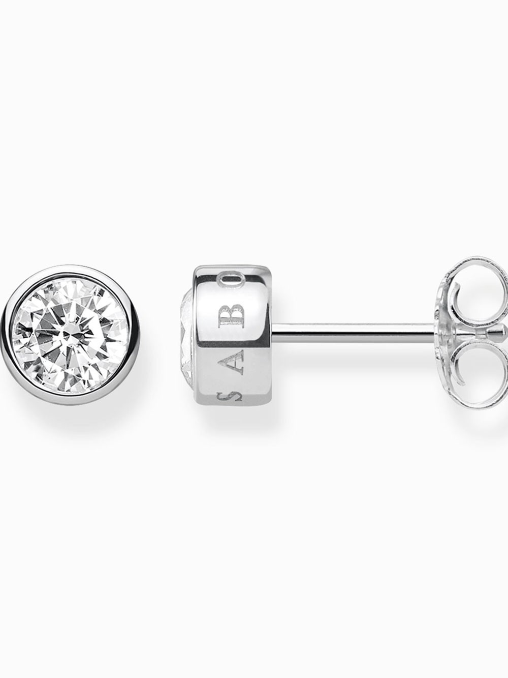 orecchini donna Thomas Sabo H1963-051-14 Stud earrings white stone Ladies