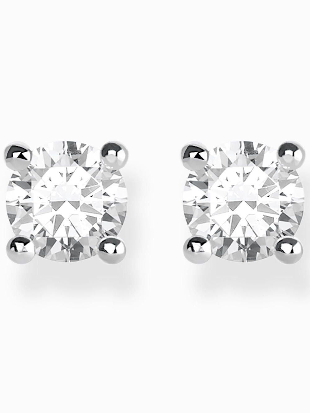 orecchini donna Thomas Sabo H1965-051-14 Stud earrings white stone Ladies
