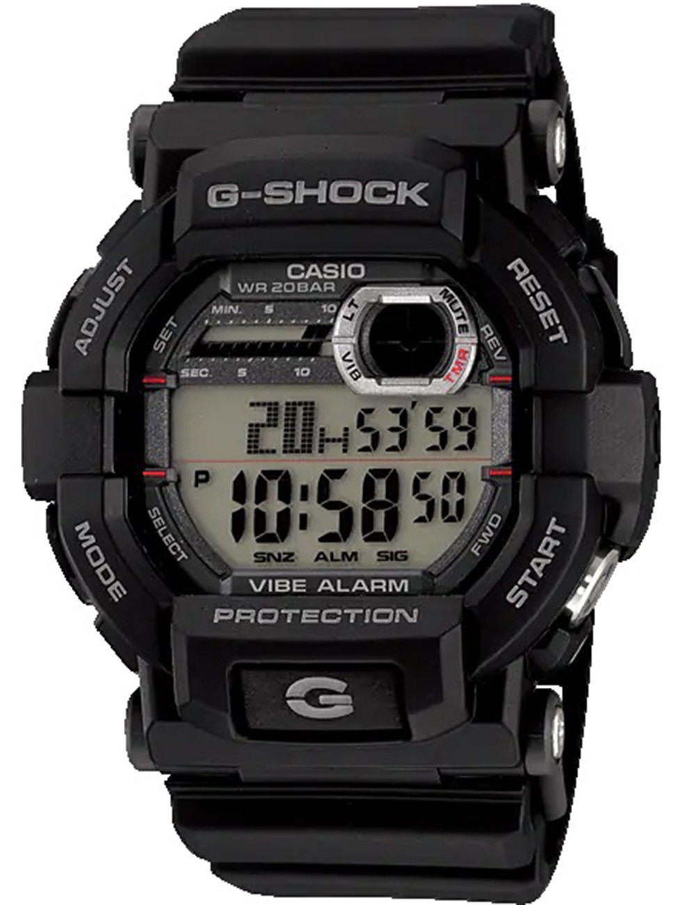orologio uomo Casio GD-350-1ER Mens Watch G-Shock Classic 51mm 20ATM