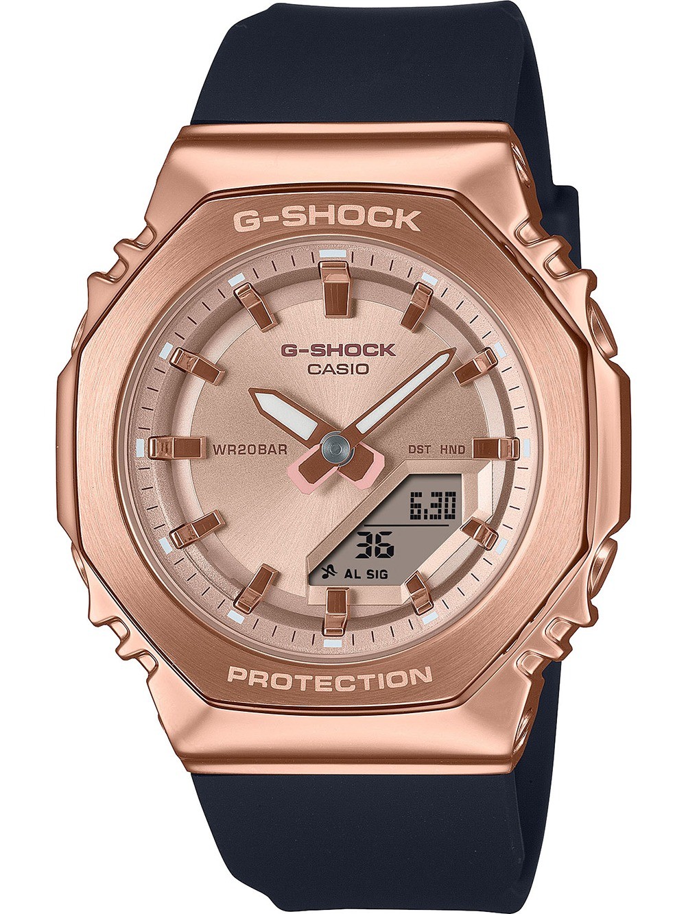 orologio donna Casio GM-S2110PG-1A4ER Ladies Watch G-Shock GM-S-Serie 40mm 20ATM