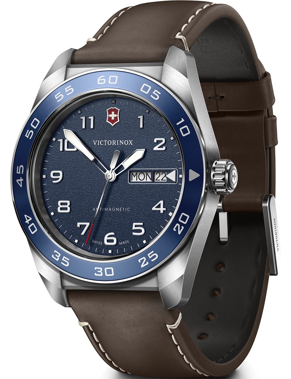 orologio uomo Victorinox 242040 Mens Watch Swiss Army 42mm 10ATM