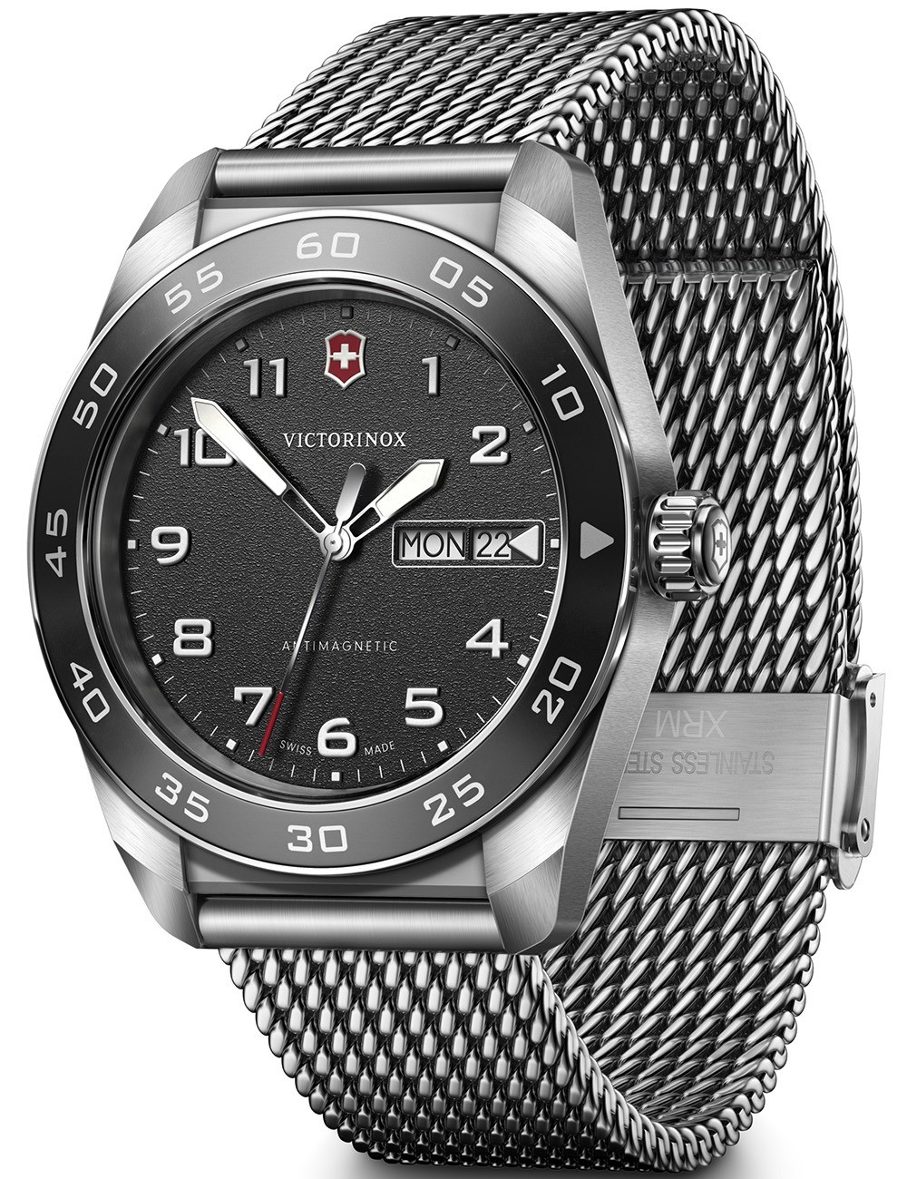 orologio uomo Victorinox 242043 Mens Watch Swiss Army 42mm 10ATM