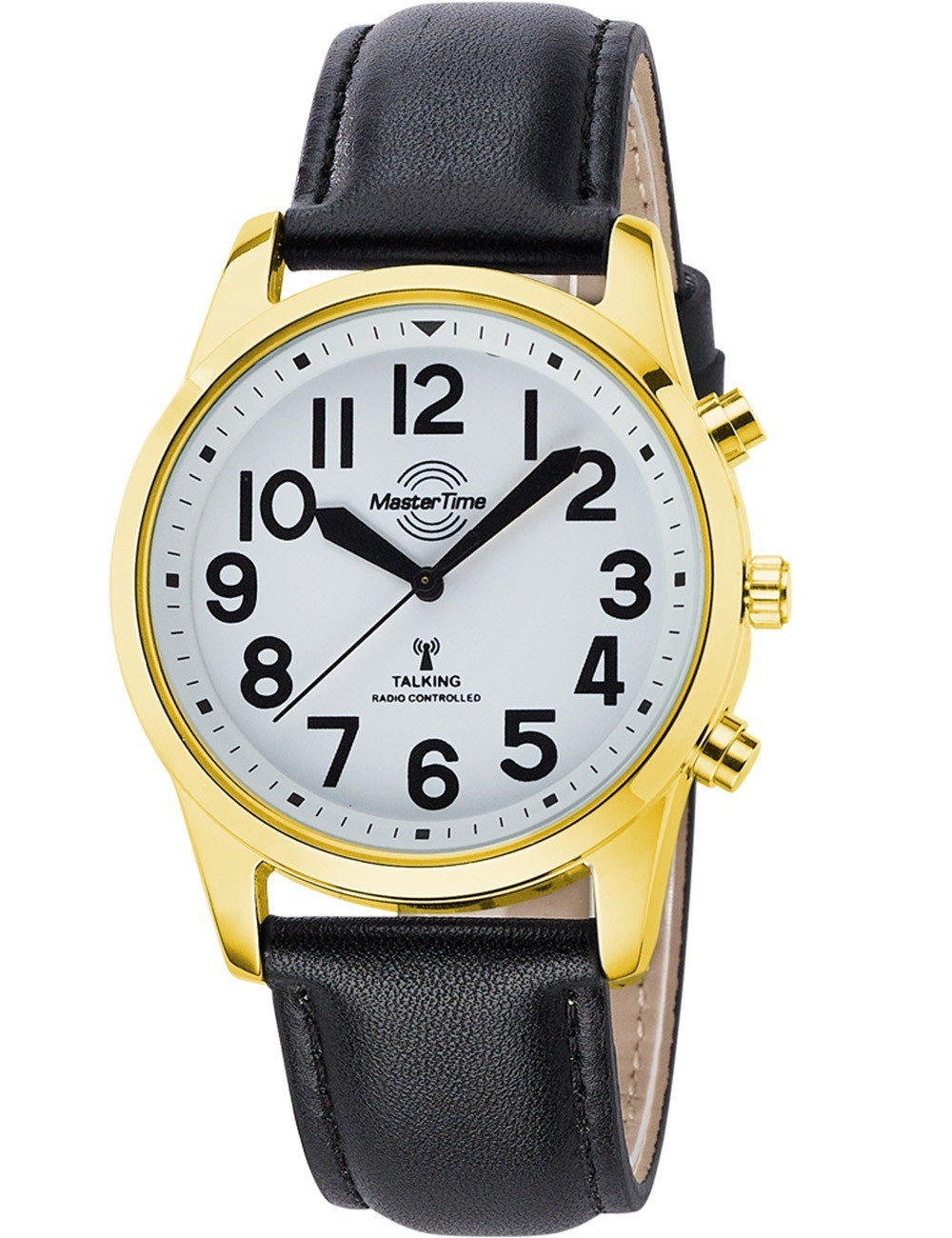 orologio uomo Master Time MTGA-10940-12L Mens watch Talking radio-controlled clock 43mm